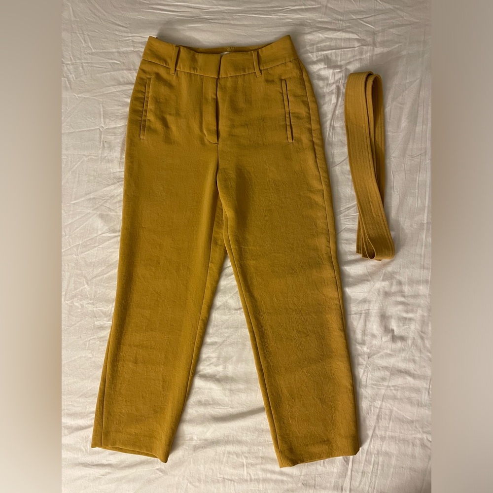 ARITZIA WILFRED TIE-FRONT PANT